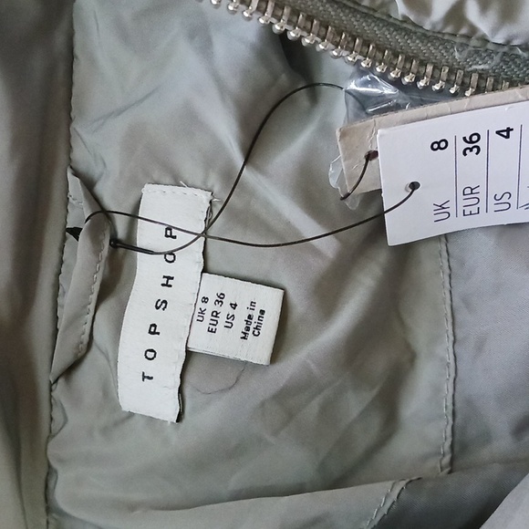 NWT Topshop Winter Coat - Picture 4 of 6